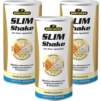 peeroton® Slim Shake Vanille 3er Pack Pulver 3x500 g 3x500 g Pulver peeroton® Slim Shake Vanille 3er Pack Pulver 3x500 g 3x500 g Pulver