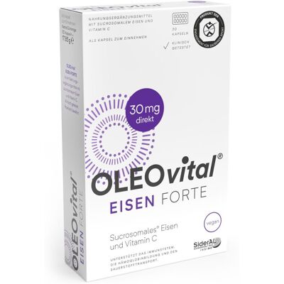 OLEOvital® Eisen Forte Kapseln 30 St 30 St Kapseln OLEOvital® Eisen Forte Kapseln 30 St 30 St Kapseln