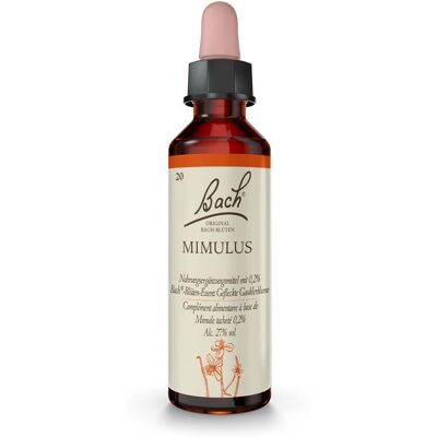 Dr. Bach Mimulus 20 ml - Homöopathische Mut- und Vertrauens-Tabletten Dr. Bach Mimulus 20 ml - Homöopathische Mut- und Vertrauens-Tabletten