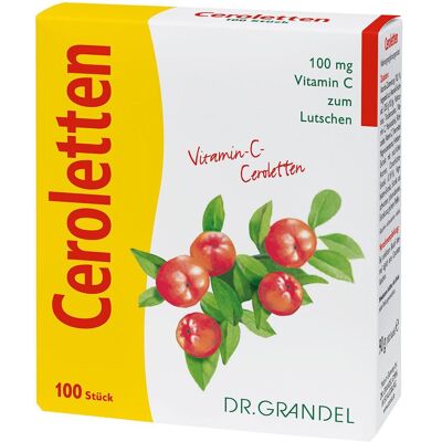 Dr. Grandel Ceroletten Lutschtabletten - Nahrungsergänzung Dr. Grandel Ceroletten Lutschtabletten - Nahrungsergänzung