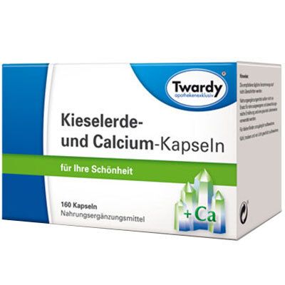 Kieselerde + Calcium Kapseln - Nahrungsergänzungsmittel Kieselerde + Calcium Kapseln - Nahrungsergänzungsmittel