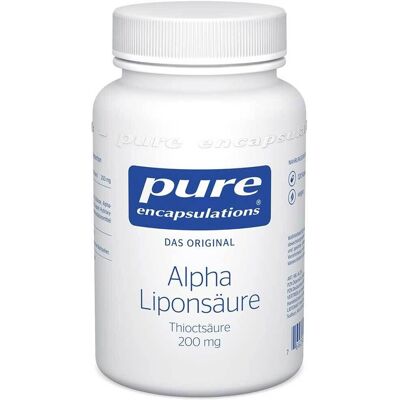 Pure Encapsulations Alpha Liponsäure Kapseln - Nahrungsergänzungsmittel Pure Encapsulations Alpha Liponsäure Kapseln - Nahrungsergänzungsmittel