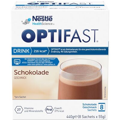 Optifast® home Drink Schokolade Pulver 8x55 g 8x55 g Pulver Optifast® home Drink Schokolade Pulver 8x55 g 8x55 g Pulver