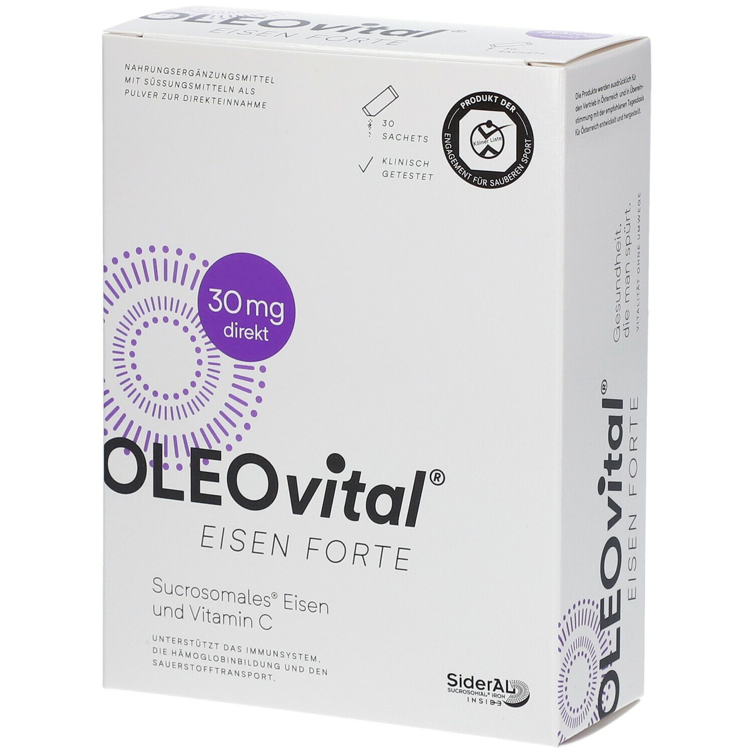 OLEOVital® Eisen Forte 30x2,1 g Beutel