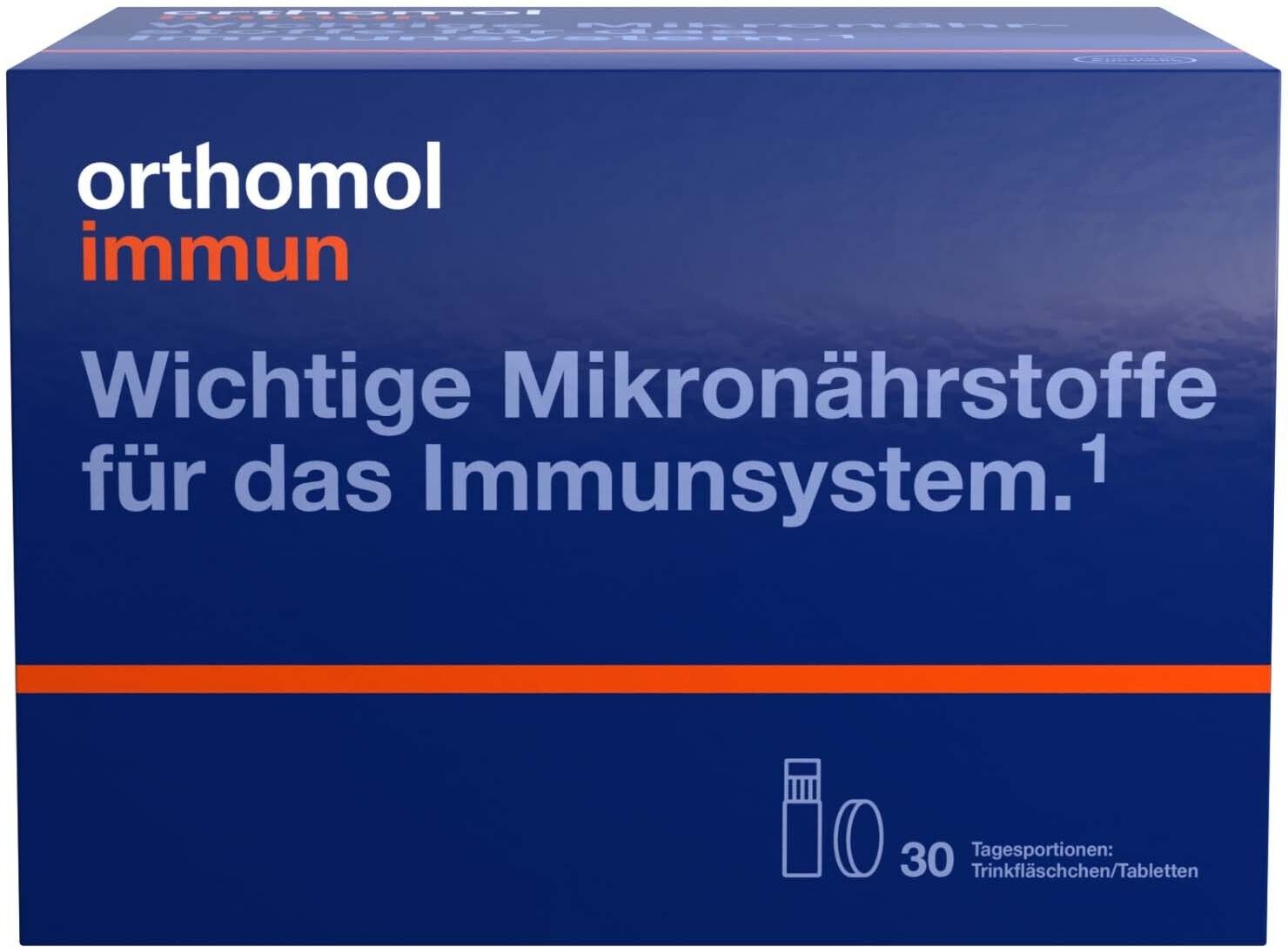 Orthomol Immun Trinkfläschchen/Tabletten 30 St Tagesportionen