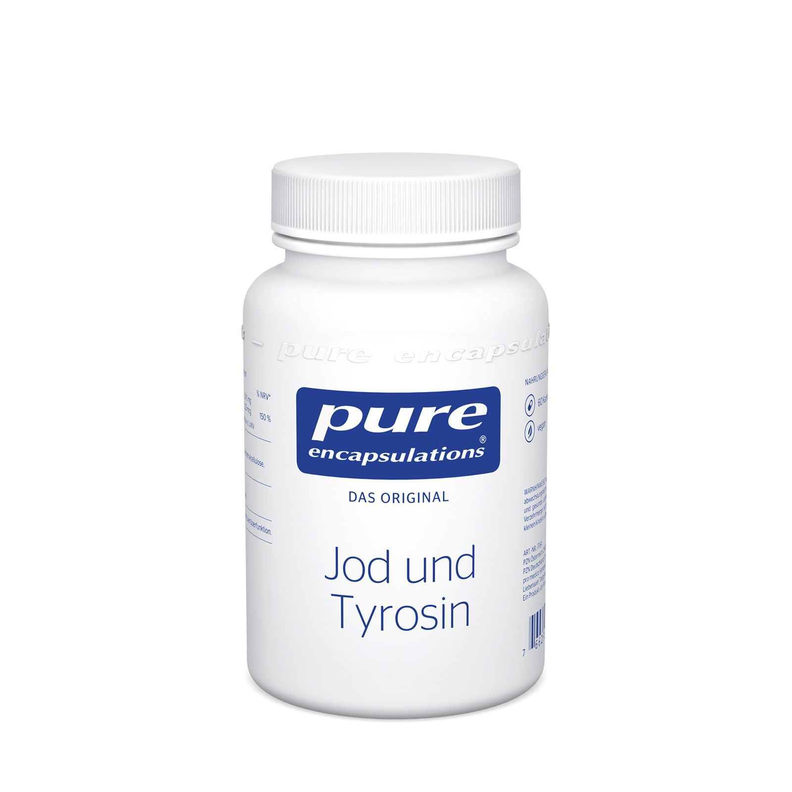Pure Encapsulations® Jod und Tyrosin 60 St Kapseln