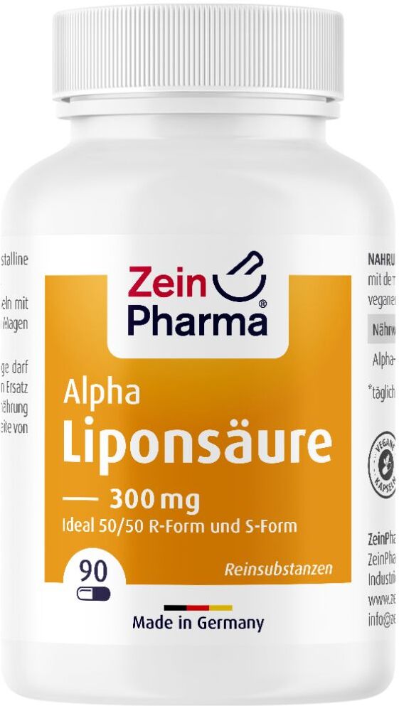 ZeinPharma Alpha Liponsäure Kapseln 300 mg ZeinPharma 90 St Kapseln