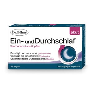 Dr. Böhm® Ein- und Durchschlaf akut Dragees 30 St 30 St Dragees