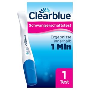 Clearblue® Schwangerschaftstest Schnelle Erkennung Test 1 St 1 St Test