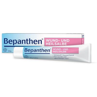 Bepanthen® Wund- und Heilsalbe Salbe 30 g 30 g Salbe Bepanthen® Wund- und Heilsalbe Salbe 30 g 30 g Salbe