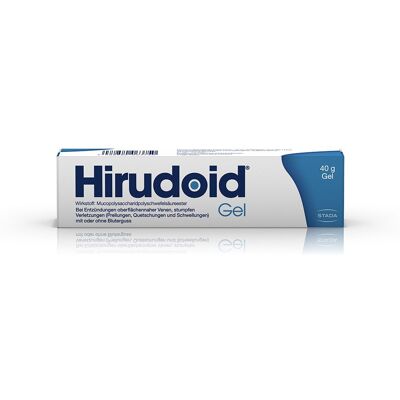 Hirudoid® Gel – bei Venenentzündungen und Blutergüssen 40 g 40 g Gel Hirudoid® Gel – bei Venenentzündungen und Blutergüssen 40 g 40 g Gel