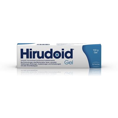 Hirudoid® Gel – bei Venenentzündungen und Blutergüssen 100 g 100 g Gel Hirudoid® Gel – bei Venenentzündungen und Blutergüssen 100 g 100 g Gel