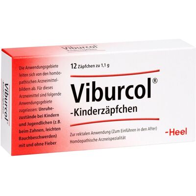 Dr. Peithner Viburcol®-Kinderzäpfchen Suppositorien 12 St 12 St Suppositorien Dr. Peithner Viburcol®-Kinderzäpfchen Suppositorien 12 St 12 St Suppositorien
