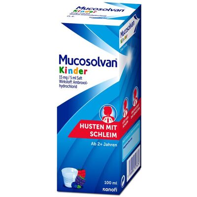 Mucosolvan® Schleimlöser Hustensaft - Jetzt 10% sparen mit dem Code mucosolvan10* 100 ml 100 ml Hustensaft Mucosolvan® Schleimlöser Hustensaft - Jetzt 10% sparen mit dem Code mucosolvan10* 100 ml 100 ml Hustensaft