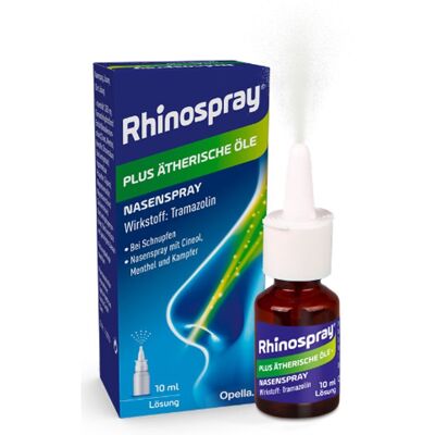 Rhinospray® plus ätherische Öle - Nasenspray 10 ml 10 ml Nasenspray Rhinospray® plus ätherische Öle - Nasenspray 10 ml 10 ml Nasenspray