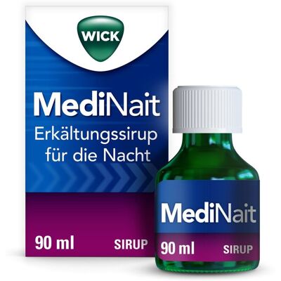Wick MediNait Erkältungssirup für die Nacht Sirup 90 ml 90 ml Sirup Wick MediNait Erkältungssirup für die Nacht Sirup 90 ml 90 ml Sirup