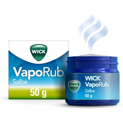 Wick VapoRub Salbe 50 g 50 g Salbe Wick VapoRub Salbe 50 g 50 g Salbe