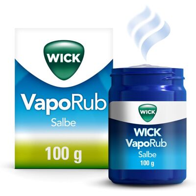 Wick VapoRub Salbe 100 g 100 g Salbe Wick VapoRub Salbe 100 g 100 g Salbe