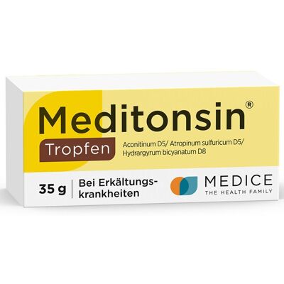 Meditonsin® Tropfen bei ersten Anzeichen einer Erkältung 35 g 35 g Tropfen Meditonsin® Tropfen bei ersten Anzeichen einer Erkältung 35 g 35 g Tropfen