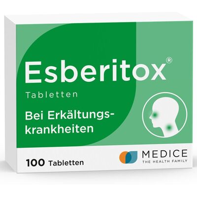 Esberitox® Forte Tabletten bei Erkältungskrankheiten 100 St 100 St Tabletten Esberitox® Forte Tabletten bei Erkältungskrankheiten 100 St 100 St Tabletten