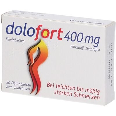 dolofort 400 mg Filmtabletten 20 St 20 St Filmtabletten dolofort 400 mg Filmtabletten 20 St 20 St Filmtabletten