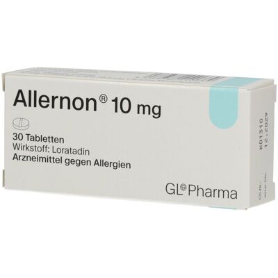 Allernon® 10 mg Tabletten 30 St 30 St Tabletten Allernon® 10 mg Tabletten 30 St 30 St Tabletten