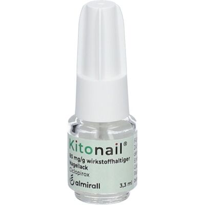 Kitonail® wirkstoffhaltiger Nagellack Wirkstoffhaltiger 3,3 ml 3,3 ml Wirkstoffhaltiger Nagellack Kitonail® wirkstoffhaltiger Nagellack Wirkstoffhaltiger 3,3 ml 3,3 ml Wirkstoffhaltiger Nagellack