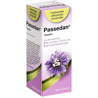 Passedan®-Tropfen – für Beruhigung und Schlaf Tropfen 30 ml 30 ml Tropfen Passedan®-Tropfen – für Beruhigung und Schlaf Tropfen 30 ml 30 ml Tropfen