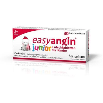 easyangin® junior Lutschtabletten 30 St 30 St Lutschtabletten easyangin® junior Lutschtabletten 30 St 30 St Lutschtabletten