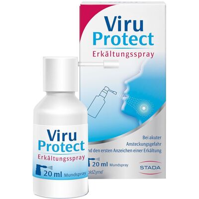 ViruProtect Erkältungsspray bei Ansteckungsgefahr und Erkältungsymptomen Spray 20 ml 20 ml Spray ViruProtect Erkältungsspray bei Ansteckungsgefahr und Erkältungsymptomen Spray 20 ml 20 ml Spray