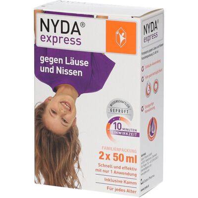 Nyda® express Spray 2x50 ml 2x50 ml Spray Nyda® express Spray 2x50 ml 2x50 ml Spray