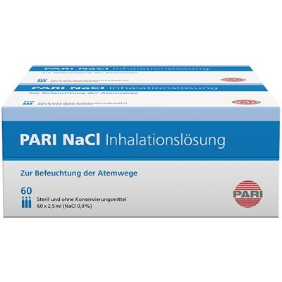 Pari NaCI Inhalationslösung Ampullen 120x2,5 ml 120x2,5 ml Ampullen Pari NaCI Inhalationslösung Ampullen 120x2,5 ml 120x2,5 ml Ampullen