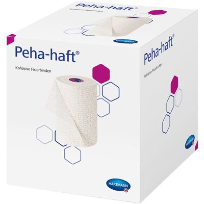 Hartmann Peha Haft Kohäsive Verband - Selbstklebend, 8cm x 20m Hartmann Peha Haft Kohäsive Verband - Selbstklebend, 8cm x 20m