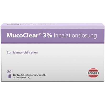 Pari MucoClear® 3% Inhalationslösung 20x4 ml 20x4 ml Inhalationslösung Pari MucoClear® 3% Inhalationslösung 20x4 ml 20x4 ml Inhalationslösung