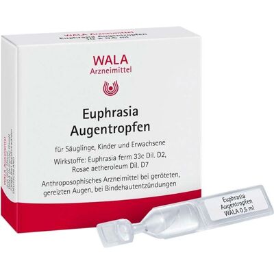 Wala® Euphrasia Augentropfen 10x0,5 ml 10x0,5 ml Augentropfen Wala® Euphrasia Augentropfen 10x0,5 ml 10x0,5 ml Augentropfen