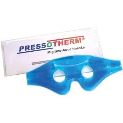 Pressotherm® Migräne Augenmaske Maske 1 St blau 1 St Maske Pressotherm® Migräne Augenmaske Maske 1 St blau 1 St Maske