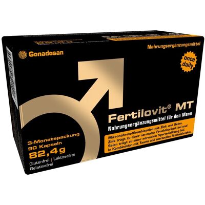 Fertilovit® MT 3-Monatspackung Kapseln 90 St 90 St Kapseln Fertilovit® MT 3-Monatspackung Kapseln 90 St 90 St Kapseln