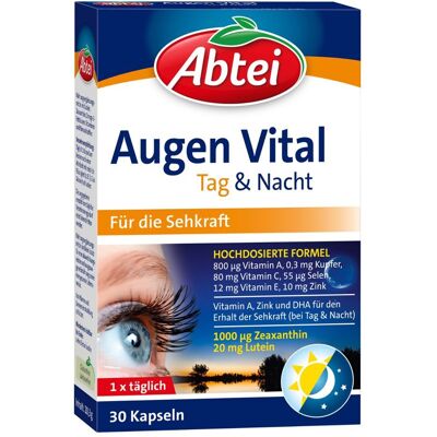 Abtei Augen Vital Kapseln 30 St 30 St Kapseln Abtei Augen Vital Kapseln 30 St 30 St Kapseln