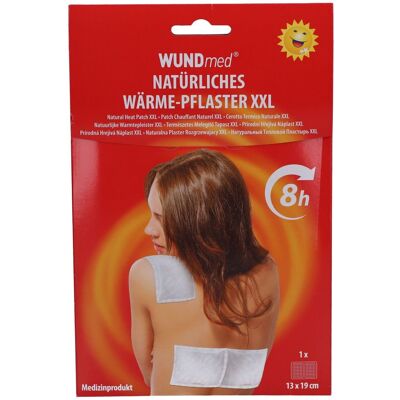 WUNDmed® Natürliches Wärme-Pflaster 13 cm x 19 Pflaster 1 St 1 St Pflaster WUNDmed® Natürliches Wärme-Pflaster 13 cm x 19 Pflaster 1 St 1 St Pflaster