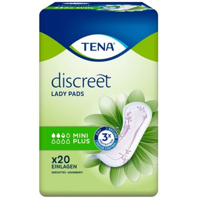 Tena Lady Discreet 20 Stück Mini Plus Einlagen St weiss Frauen 20 St Einlagen Tena Lady Discreet 20 Stück Mini Plus Einlagen St weiss Frauen 20 St Einlagen