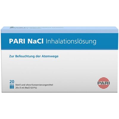 Pari NaCI Inhalationslösung Ampullen 20x5 ml 20x5 ml Ampullen Pari NaCI Inhalationslösung Ampullen 20x5 ml 20x5 ml Ampullen