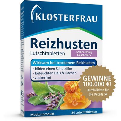 KLOSTERFRAU - Reizhusten Salbei-Honig - Lozenges KLOSTERFRAU - Reizhusten Salbei-Honig - Lozenges