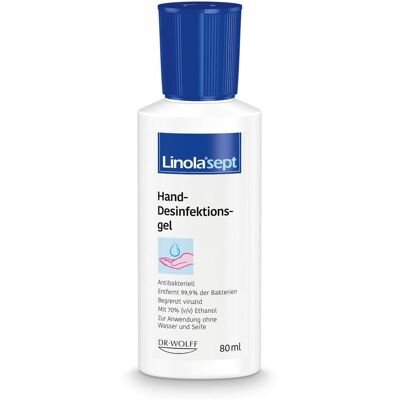 Linola Hand-Desinfektionsgel - Hand-Desinfektionsgel - 80ml Linola Hand-Desinfektionsgel - Hand-Desinfektionsgel - 80ml