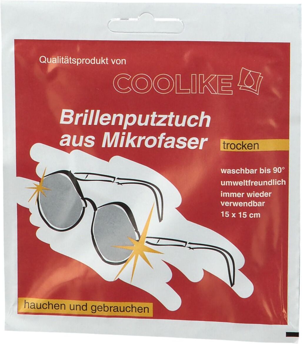 Coolike® Brillenputztuecher Microfaser 1 St Tücher