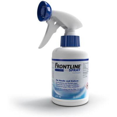 Frontline Spray gegen Zecken und Flöhe Hund Katze 250 ml 250 ml Spray Frontline Spray gegen Zecken und Flöhe Hund Katze 250 ml 250 ml Spray