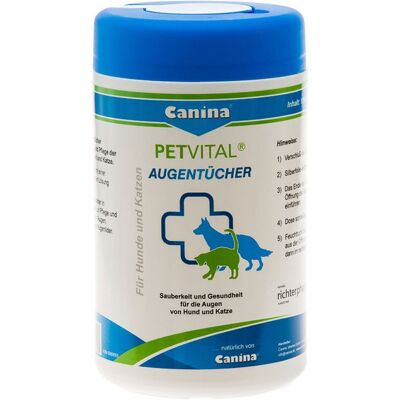 Canina Pharma GmbH PETVital Augentücher - 120 Stück Canina Pharma GmbH PETVital Augentücher - 120 Stück