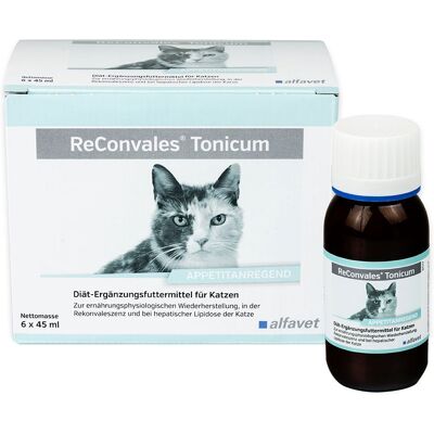 Reconvales Tonicum für Katzen - Appetit & Nährstoffversorgung Reconvales Tonicum für Katzen - Appetit & Nährstoffversorgung
