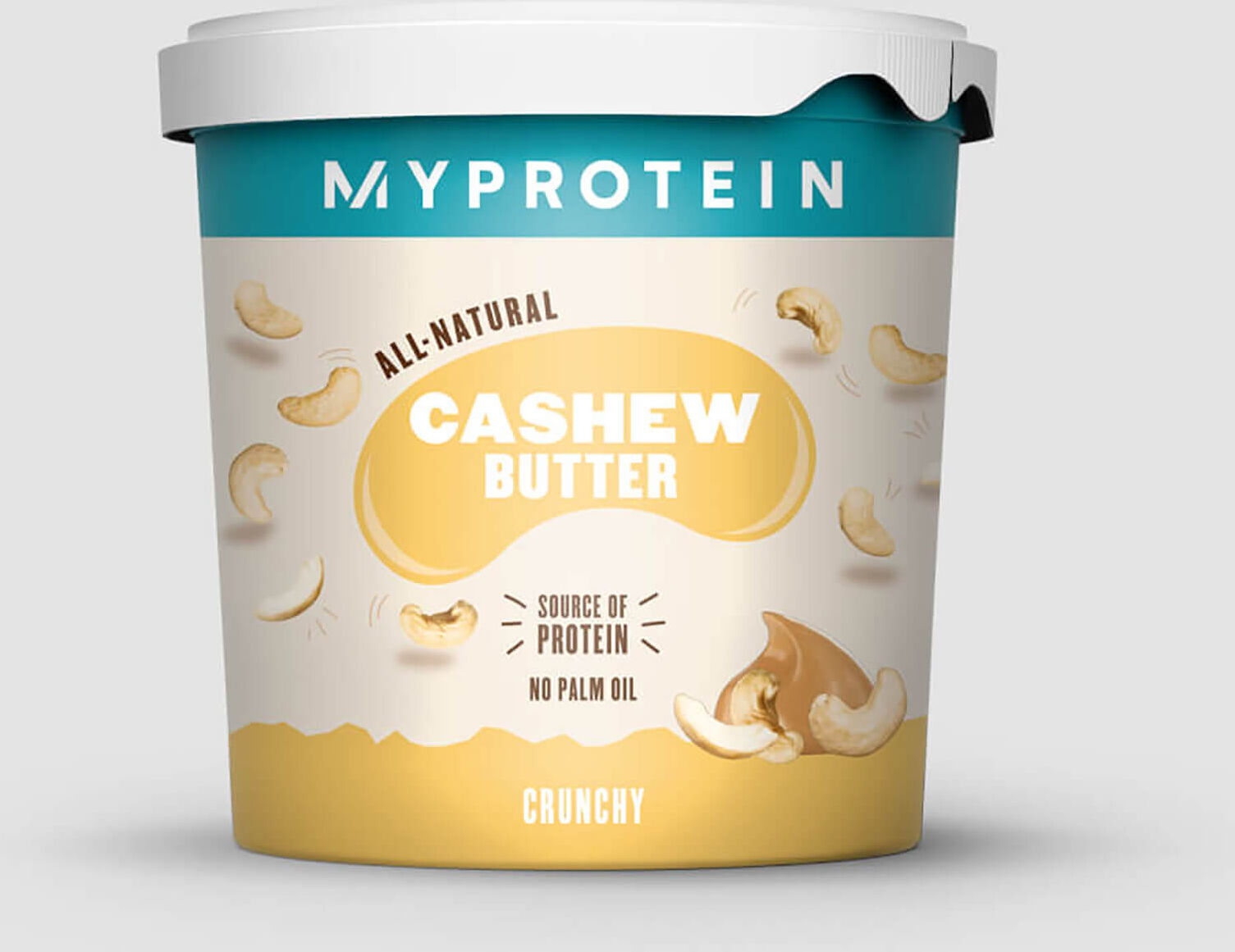 Myprotein All-Natural Cashew Butter - 1kg - Crunchy