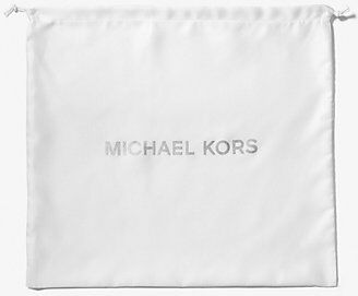 Michael Kors MK Large Logo Woven Dust Bag - White