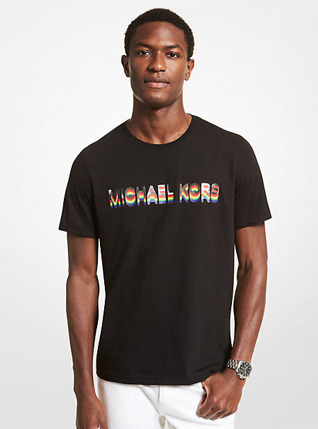 Michael Kors Mens MK GRAPHIC T SHIRT PRIDE - Black